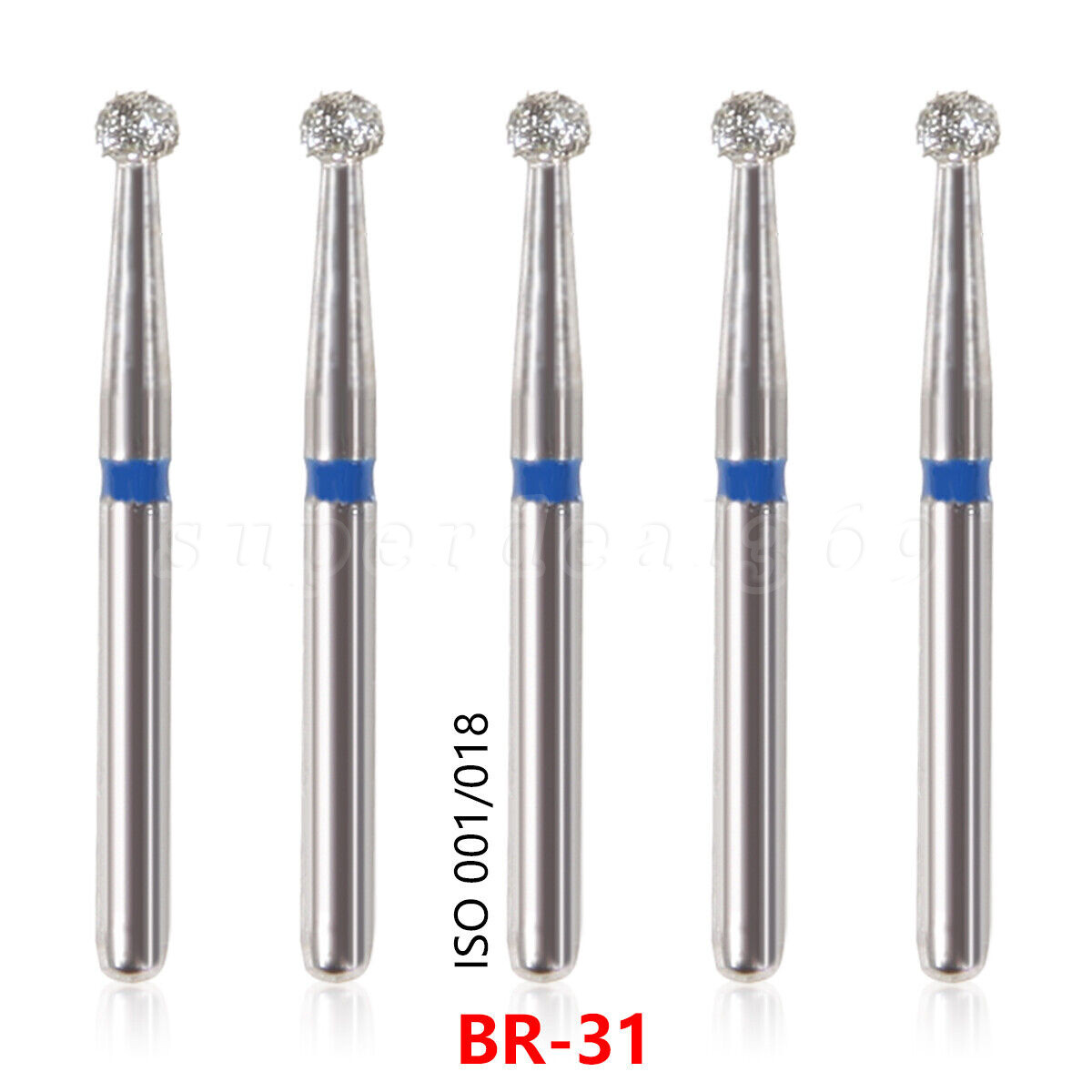 100 Types Dental FG Diamond Burs For High Speed Handpiece Friction Grip