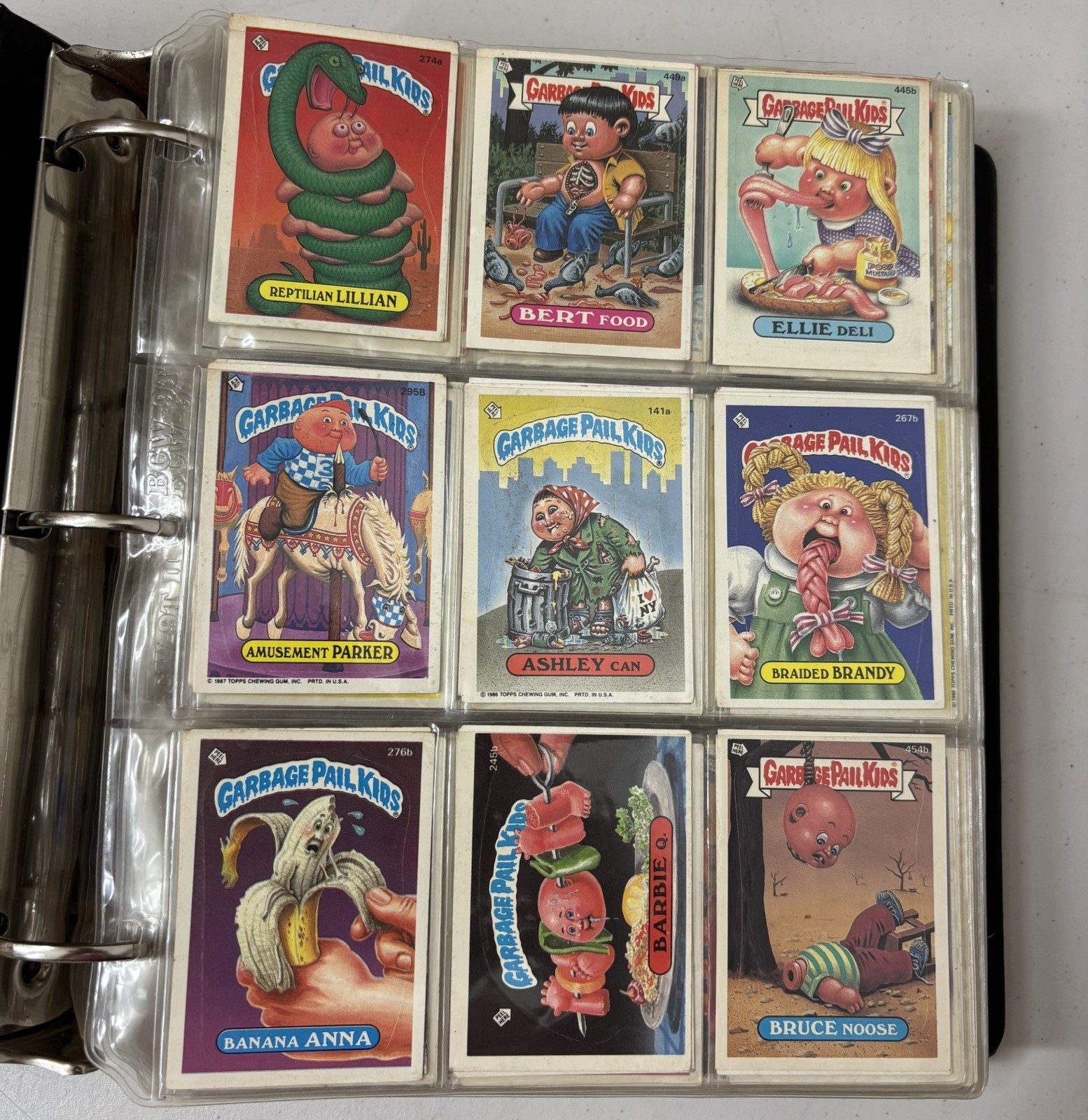 1980’s Garbage Pail Kids Cards Lot Of Almost 400