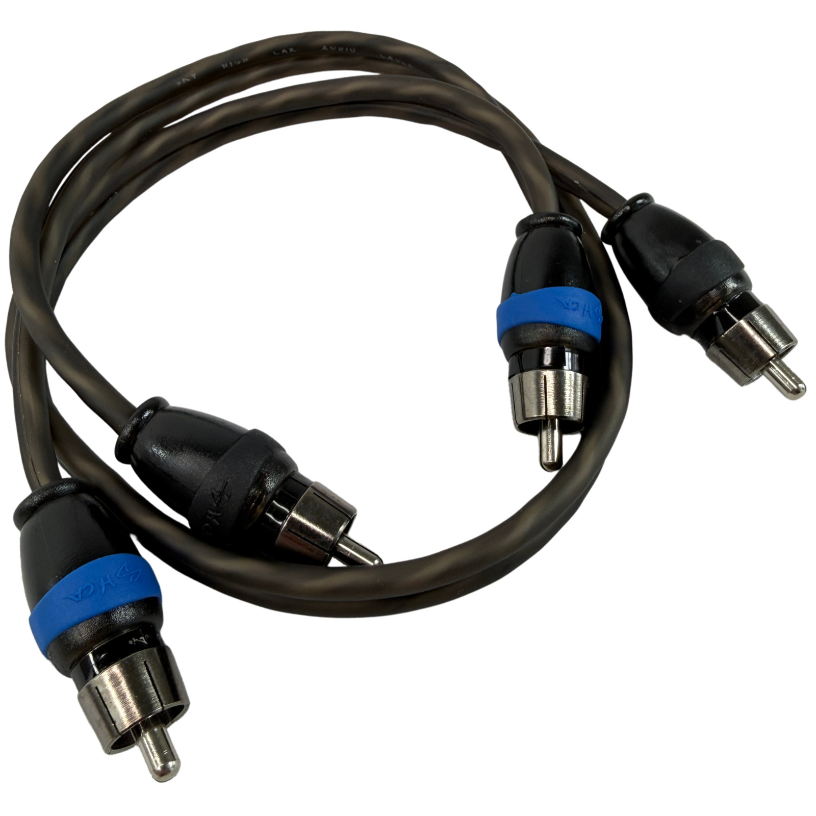 Sky High Car Audio Twisted OFC RCA Cable 2 Channel Car Audio Interconnect