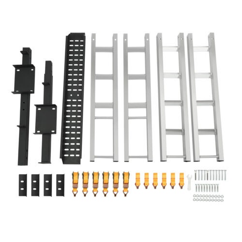 600 LBS Heavy Duty Motorcycle Carrier Dirt Bike Rack Hitch Mount Hauler w/ Strap