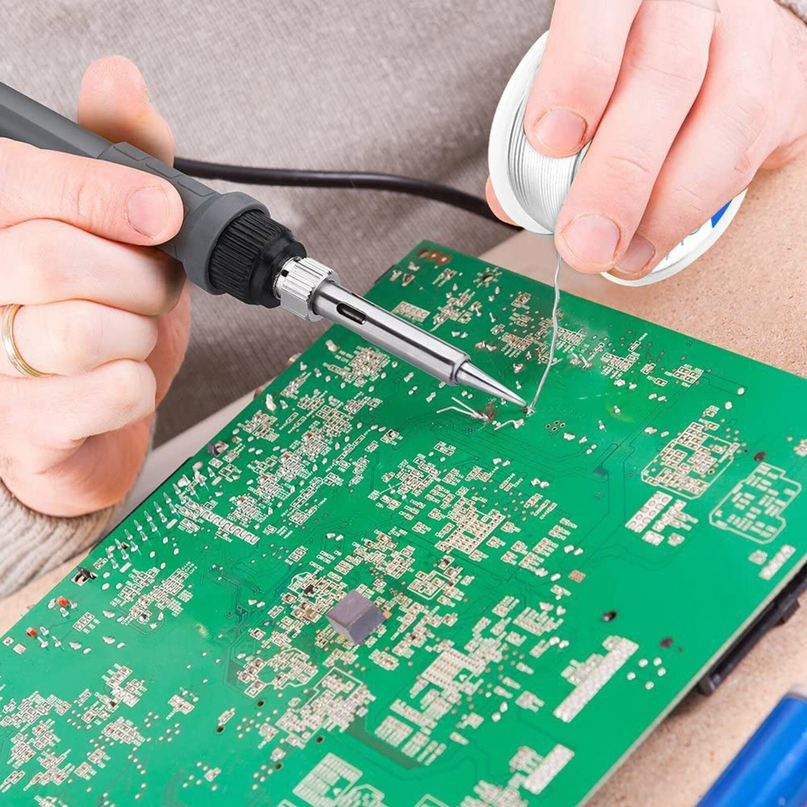 63-37 Tin Rosin Core Solder Wire Electrical Soldering Sn60 Flux .031"/1.0mm 50G