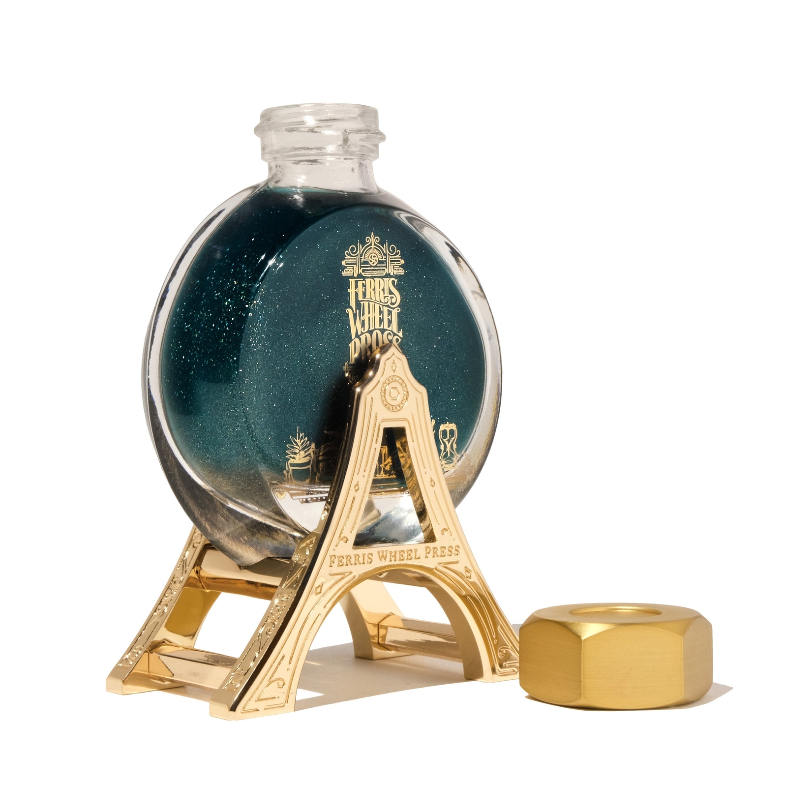 Ferris Wheel Press 38ml Ink Carriage Gold Polished Edition