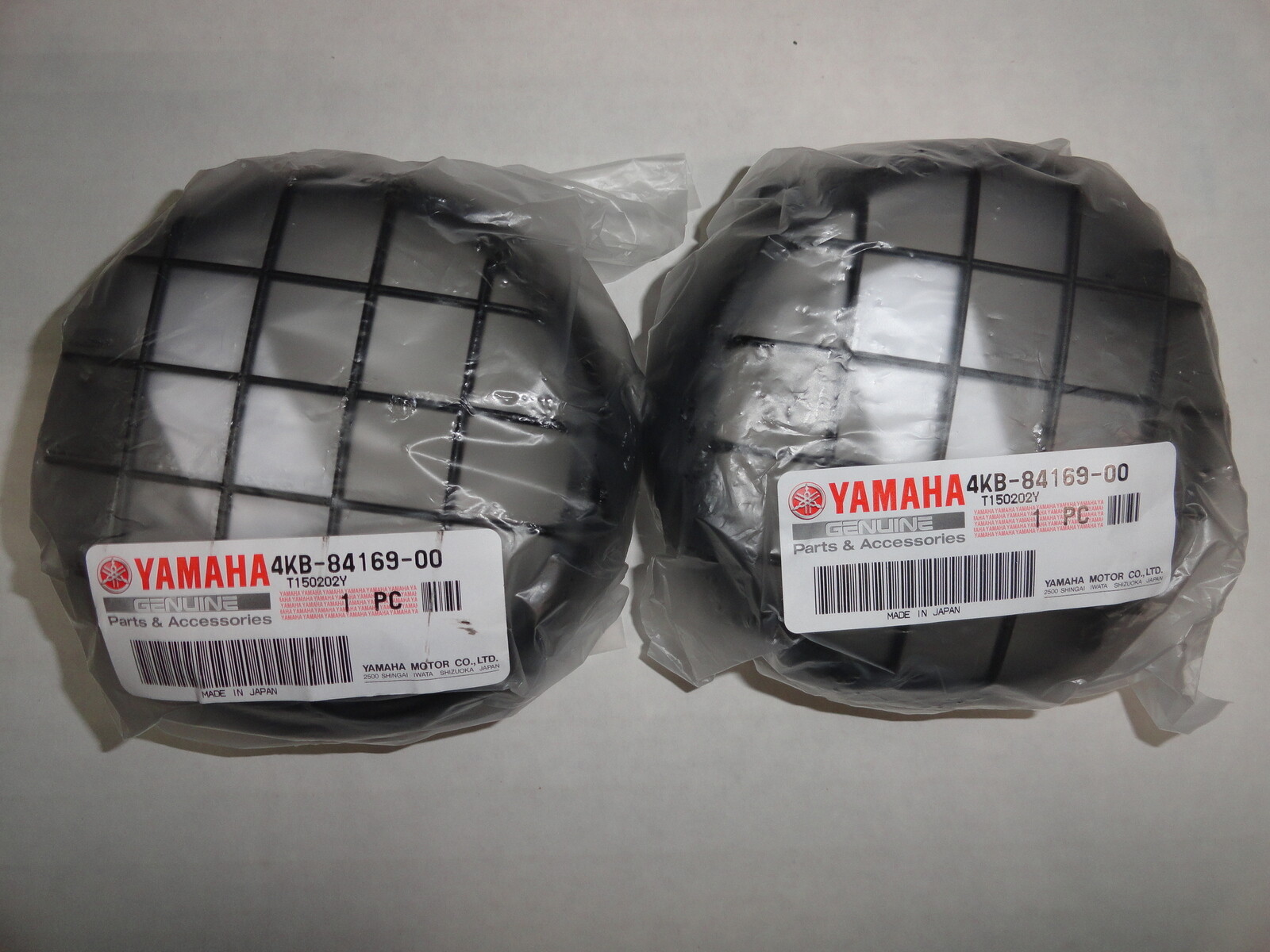 Headlight Head Light Covers Guard QTY 2 OEM Yamaha Banshee Warrior Wolverine 350