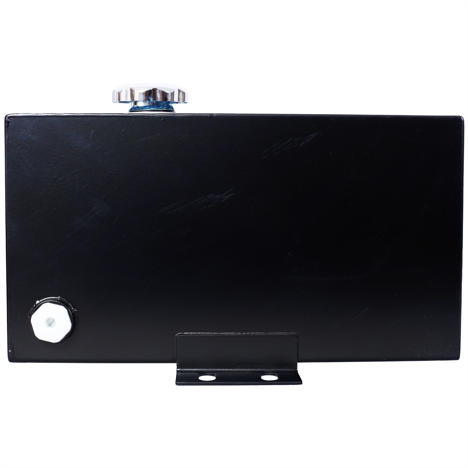 5Gal 14 Gauge Hydraulic Fluid Steel Reservoir Tank w/ Inlet 1-1/2" FNPT & Outlet