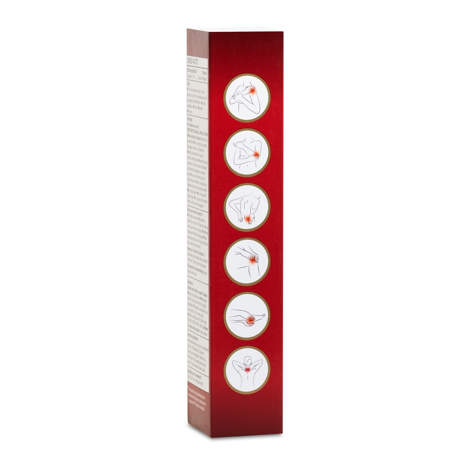 Globe Capsaicin 0.1% High Potency Pain Relief Cream (2 oz) (3 Pack)