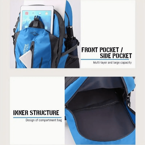 Men Women Travel Outdoor Backpack Rucksack Camping Laptop Hiking School Book Bag