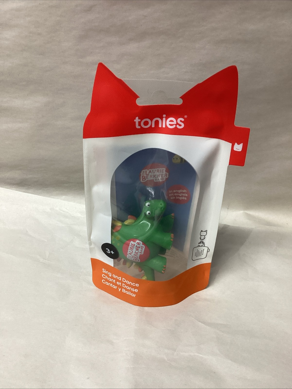 Tonies The Laurie Berkner Band Music Character Tonie USA Sealed Dinosaur NEW