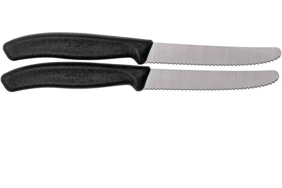 Victorinox SwissClassic Tomato Set Of 2 Knifes 6.7833.B - NEW