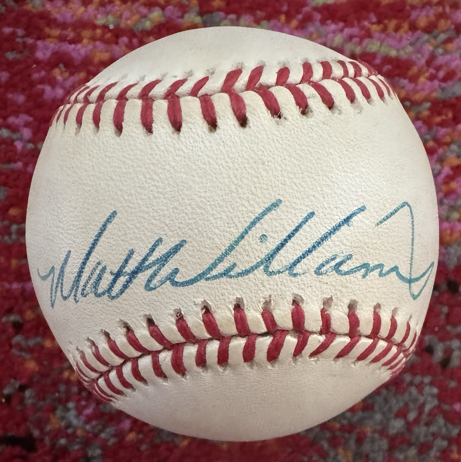 Matt Williams Autographed ONL White Baseball