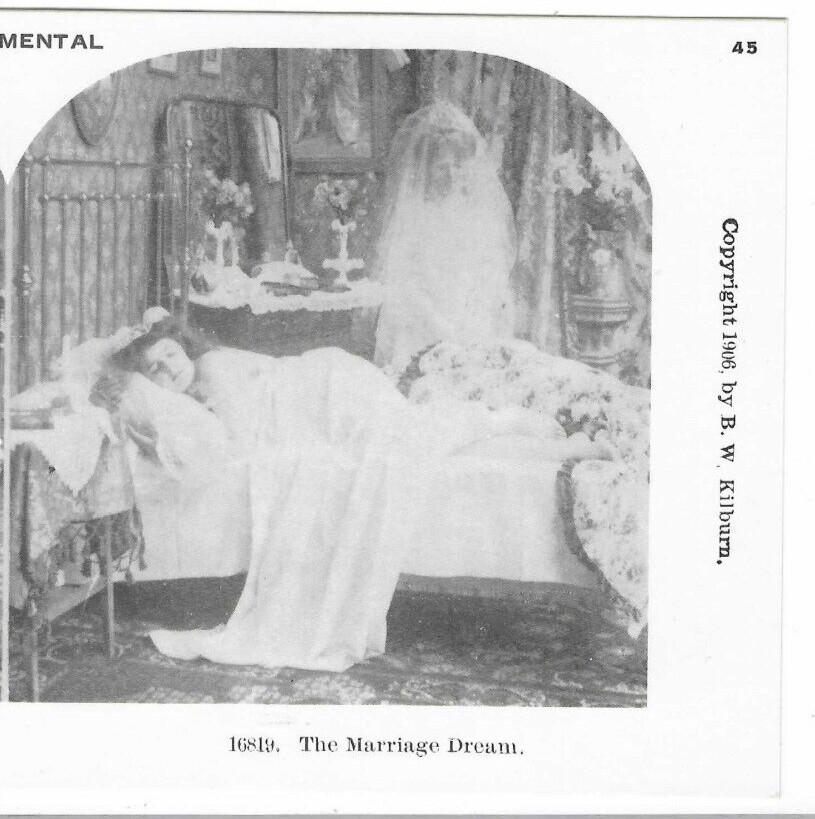 The Marriage Dream, 1978 Reproduction Stereoview
