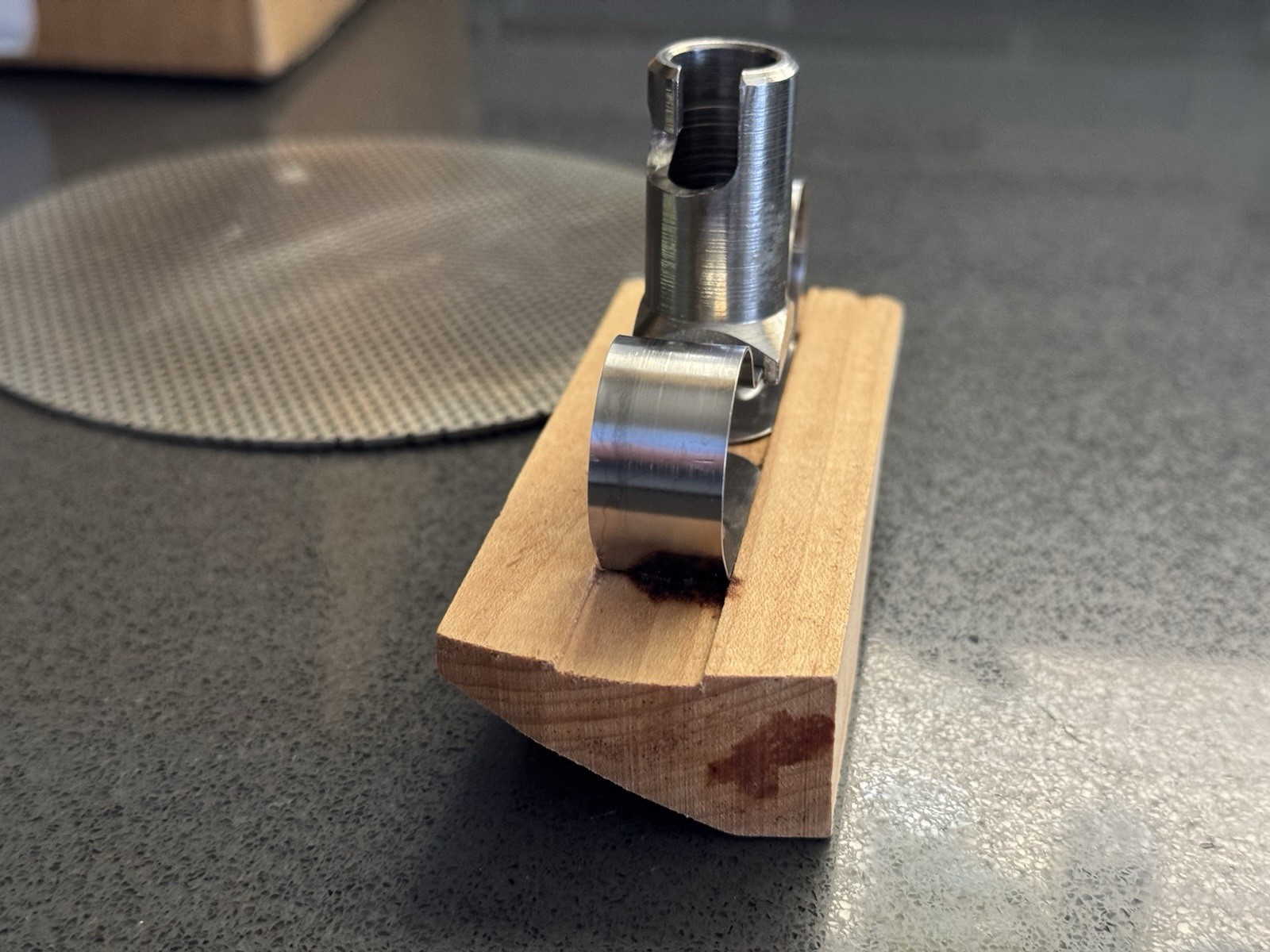 Vintage KitchenAid Hobart Colander & Sieve Food Strainer + Wooden Paddle Press