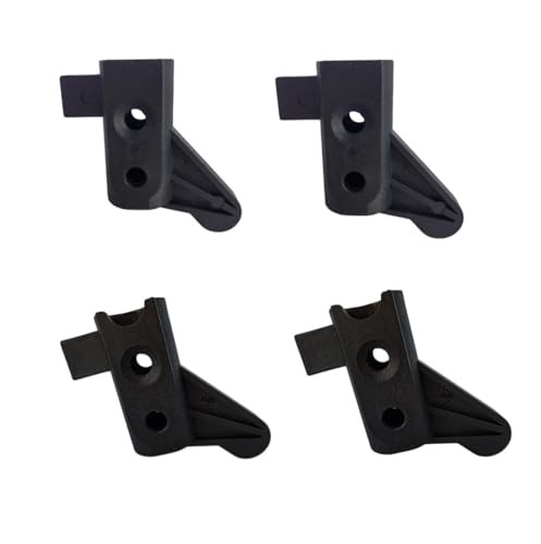 4Pcs Rollator Backrest Brackets, Backrest Pivot Brackets for Rollator,