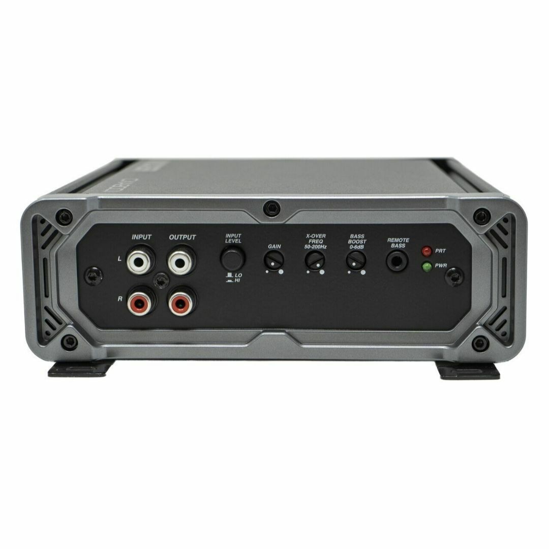 Kicker CXA800.1 Class-D Mono Amplifier + T4AW-R 4 Gauge Amp Kit