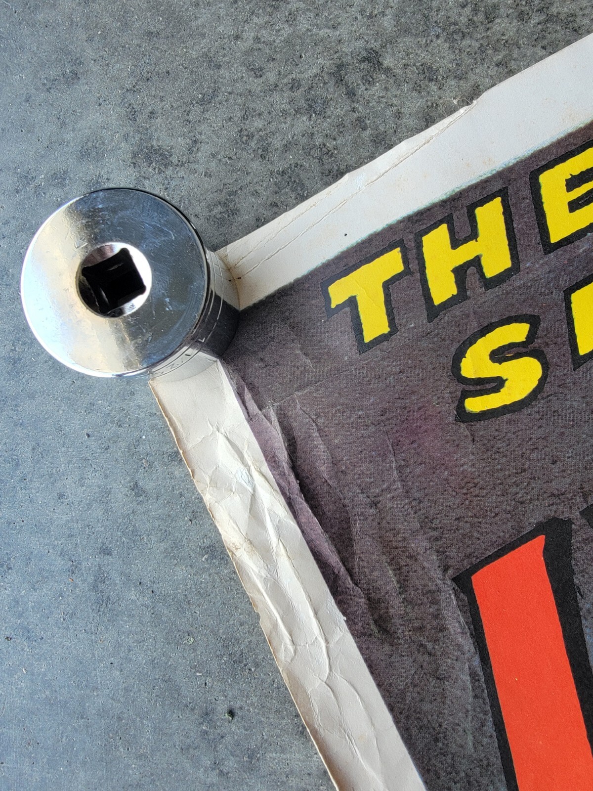 Under The Polar Stars 1896 Theatrical Play Poster Strobridge Litho Cincinnati