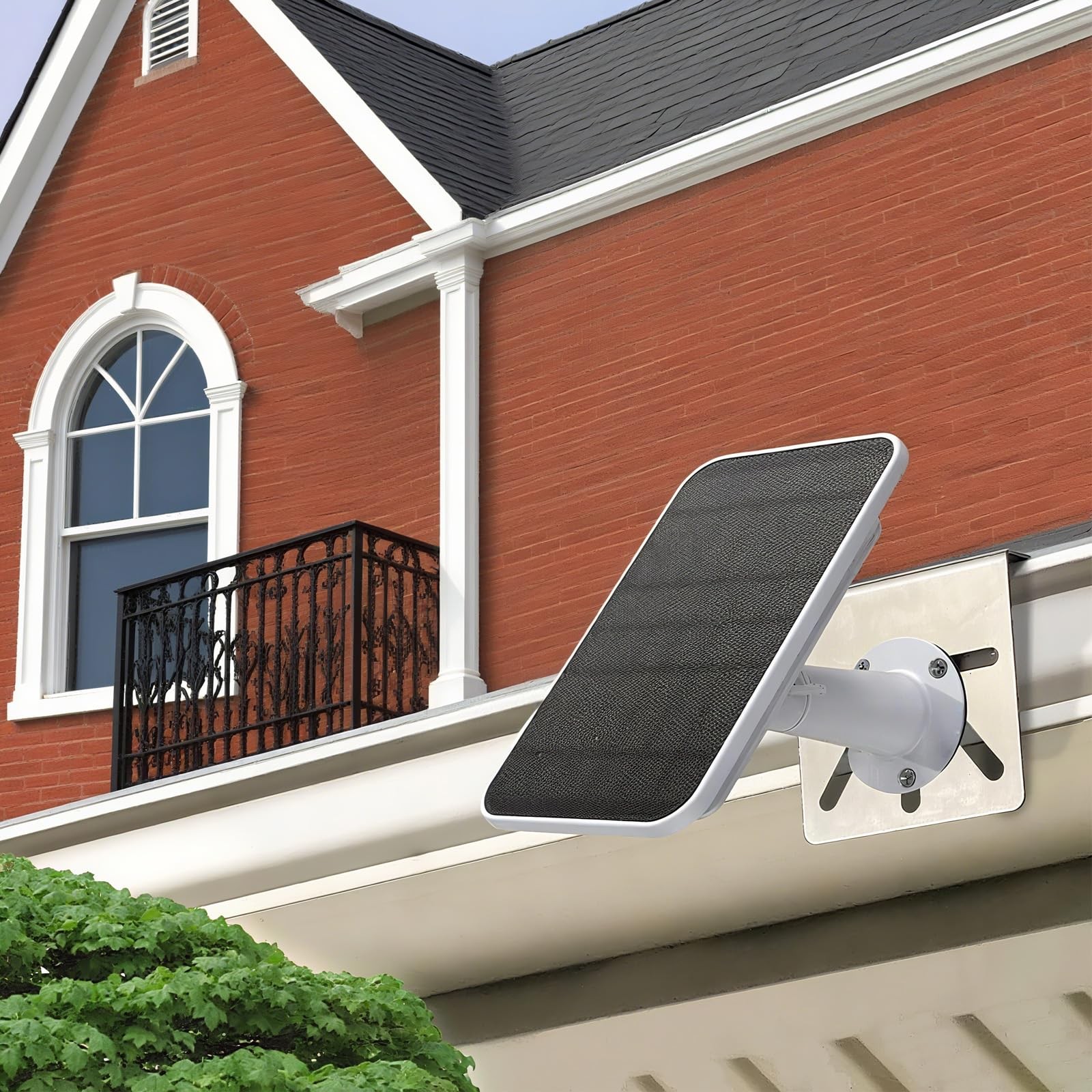 Gutter Mount for Eufy Solocam S340/E30, Stainless Steel Security Silvery2