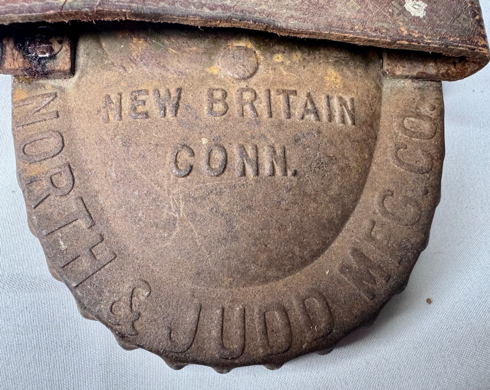 VTG ANCHOR BRAND No 1 Duplex CURRY COMB North and Judd Mfg New Britain Conn USA