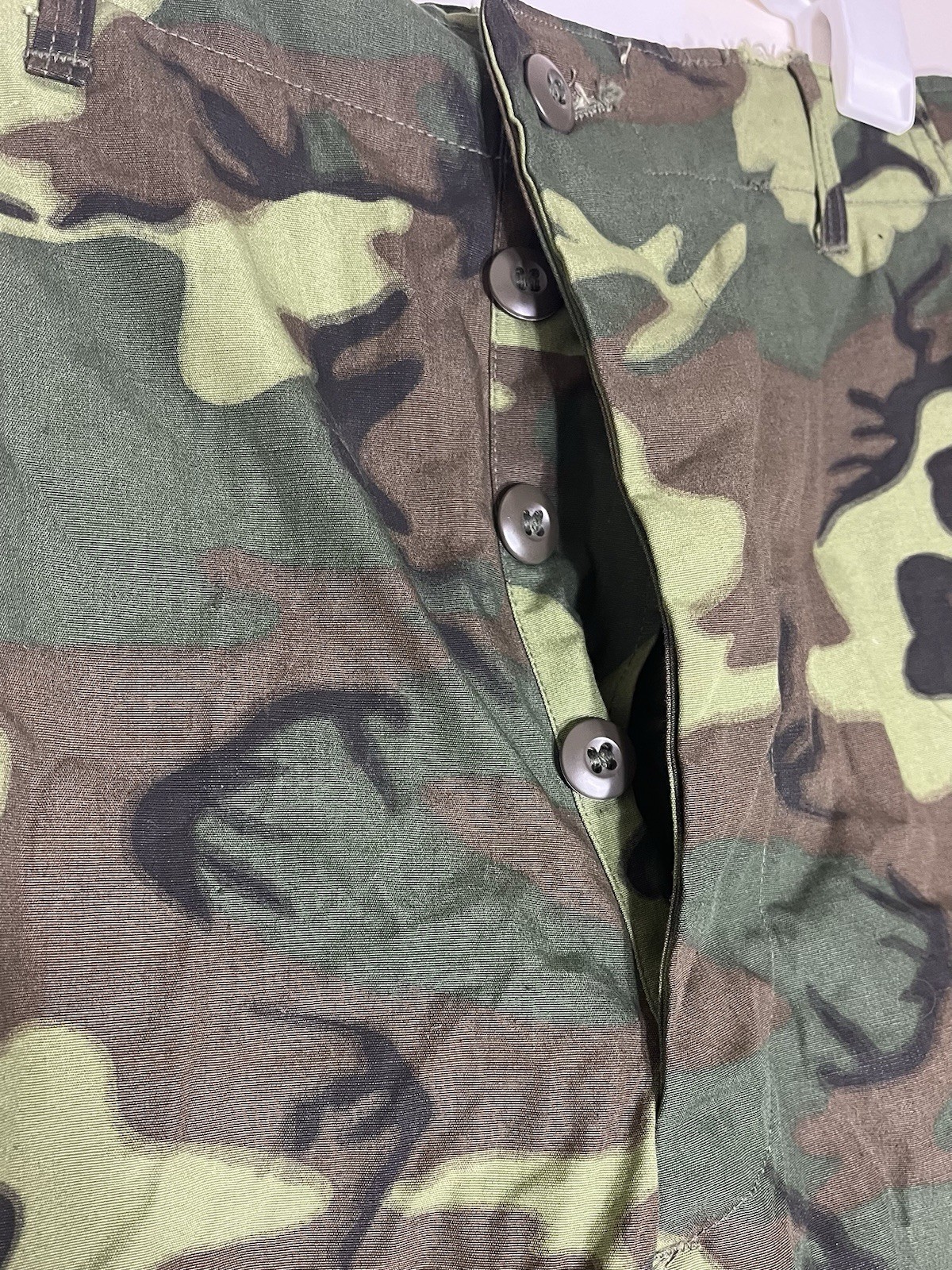 EXC Vintage Vietnam War Poplin Non Ripstop ERDL Jungle Pants 1967 Medium