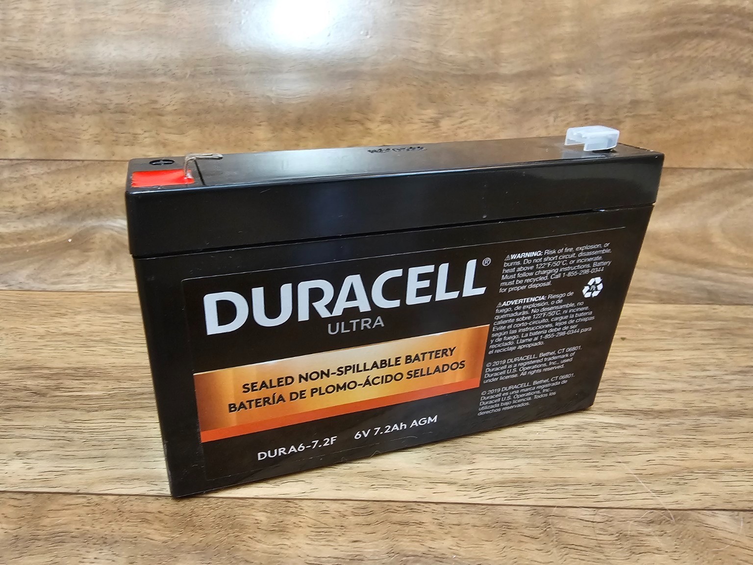 🔋Duracell Ultra DURA6-7.2F 6V 7.2Ah AGM Sealed Lead Acid Battery – LOT OF TEN🔋