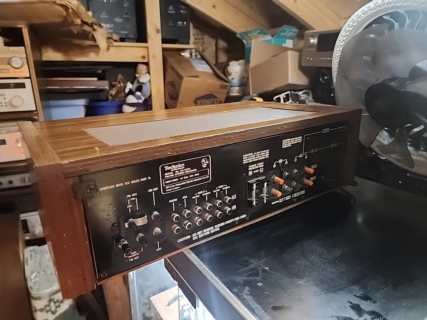 Technics SA-5370 RECEIVER, Recently Served And Working Great! 🔥🔥🔥