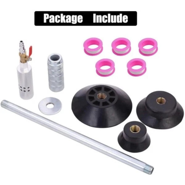 Air Pneumatic Dent Puller Car Auto Body Repair Suction Cup Slide Tool Hammer Kit