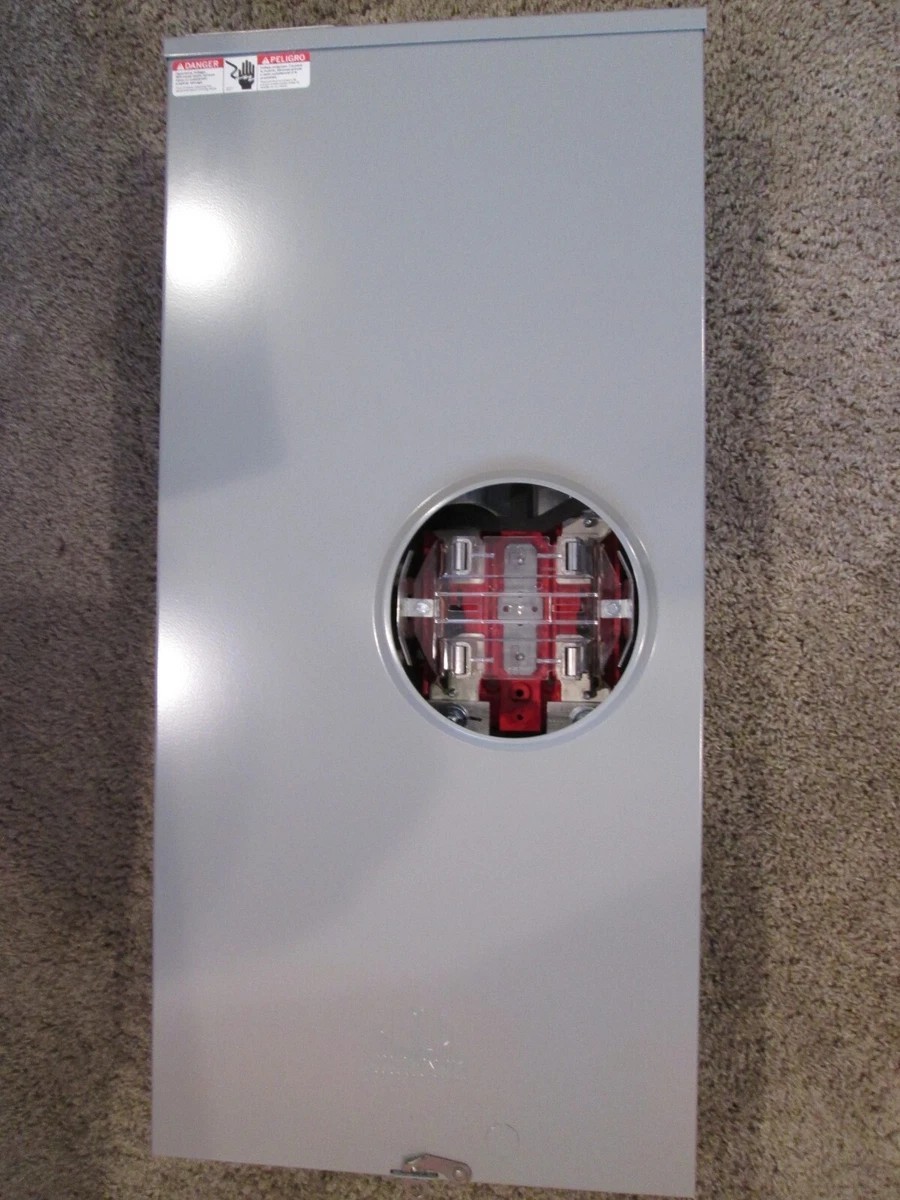 MILBANK meter can 320 amp - Single Phase - 4T BYPS (U5161-X-K3L-K2L-BLG-AEPU)