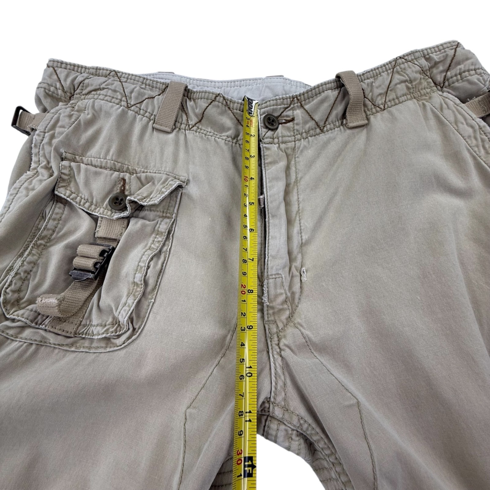 Vintage Polo Ralph Lauren Paratrooper Military Utility Cargo Aviator Pants 36x30