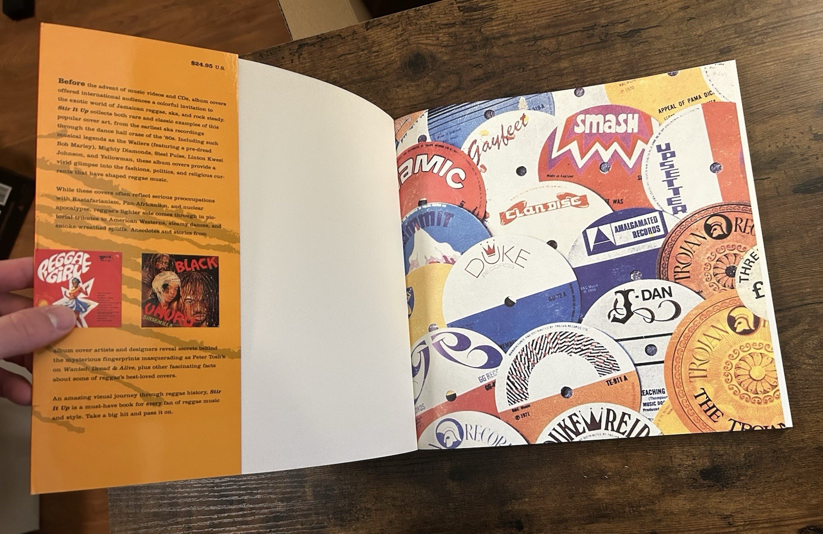 Reggae Album Cover Art Stir It Up by Chris Morrow 1999 FE Chronicle Books RARE