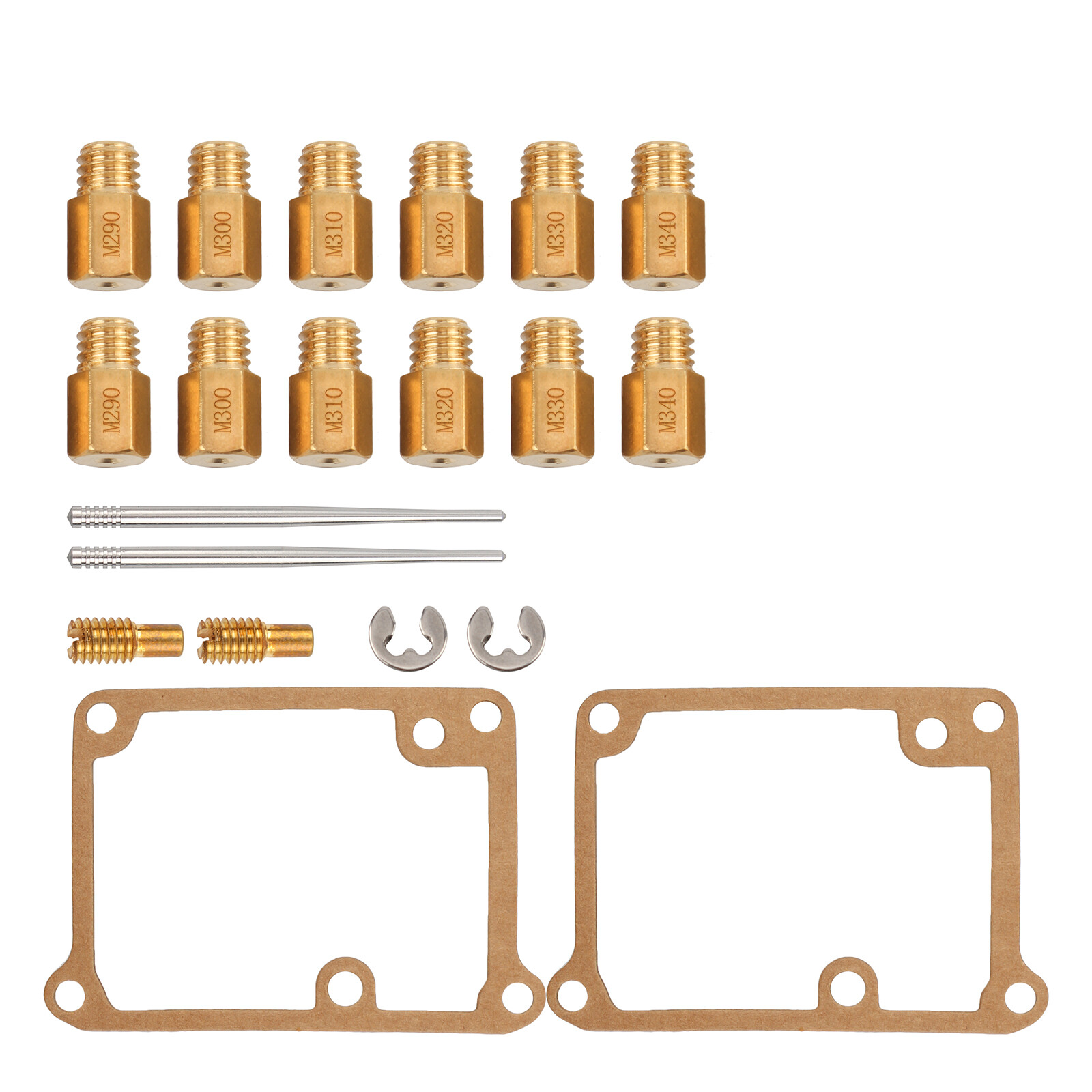 For Vito's Yamaha Banshee FULL JET KIT - 12 main jets + 2 pilot + 2 needles