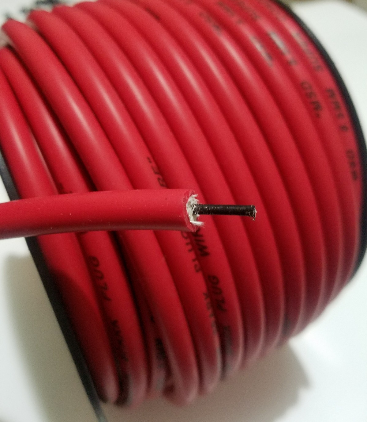 8.5mm MSD IGNITION SUPER CONDUCTOR RED silicone Spark plug wire sold by foot