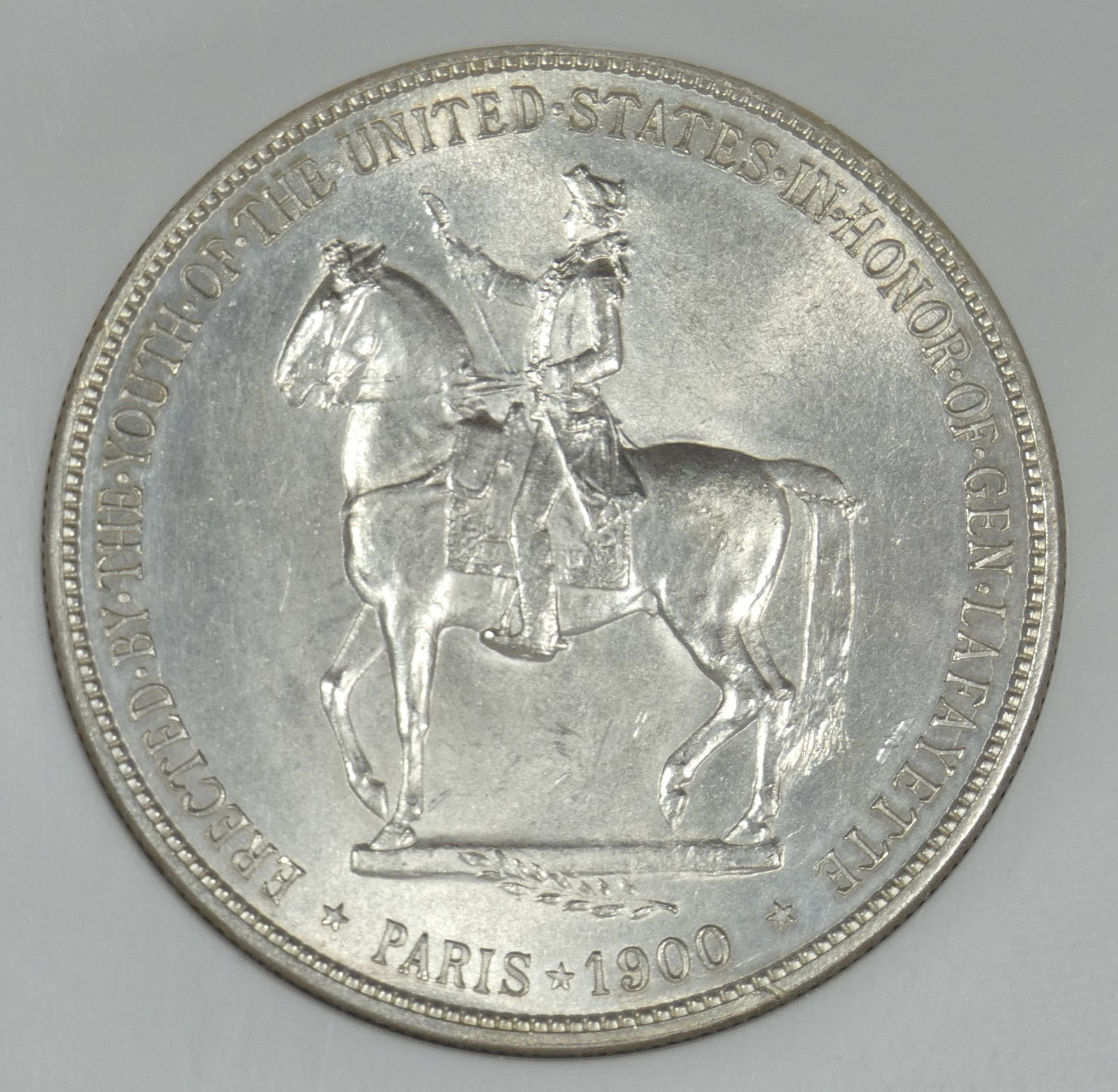 1900 Lafayette Silver Commemorative Dollar NGC MS 63