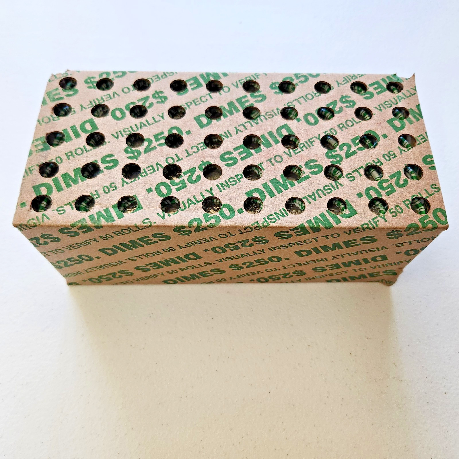 🔥 BANK SEALED Roosevelt Dime Roll - 1 Roll - 50 coins ($5 FV) UNSEARCHED‼️