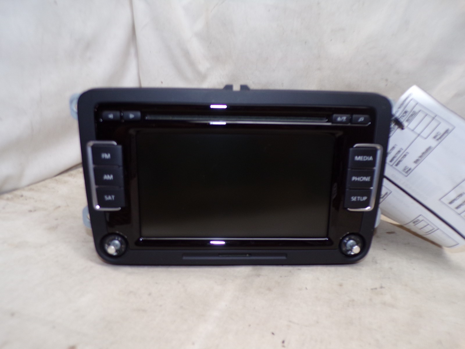 10-16 Volkswagen RNS315 Beetle Golf Radio Cd Gps Navigation 1K0035180 PARTS ONLY