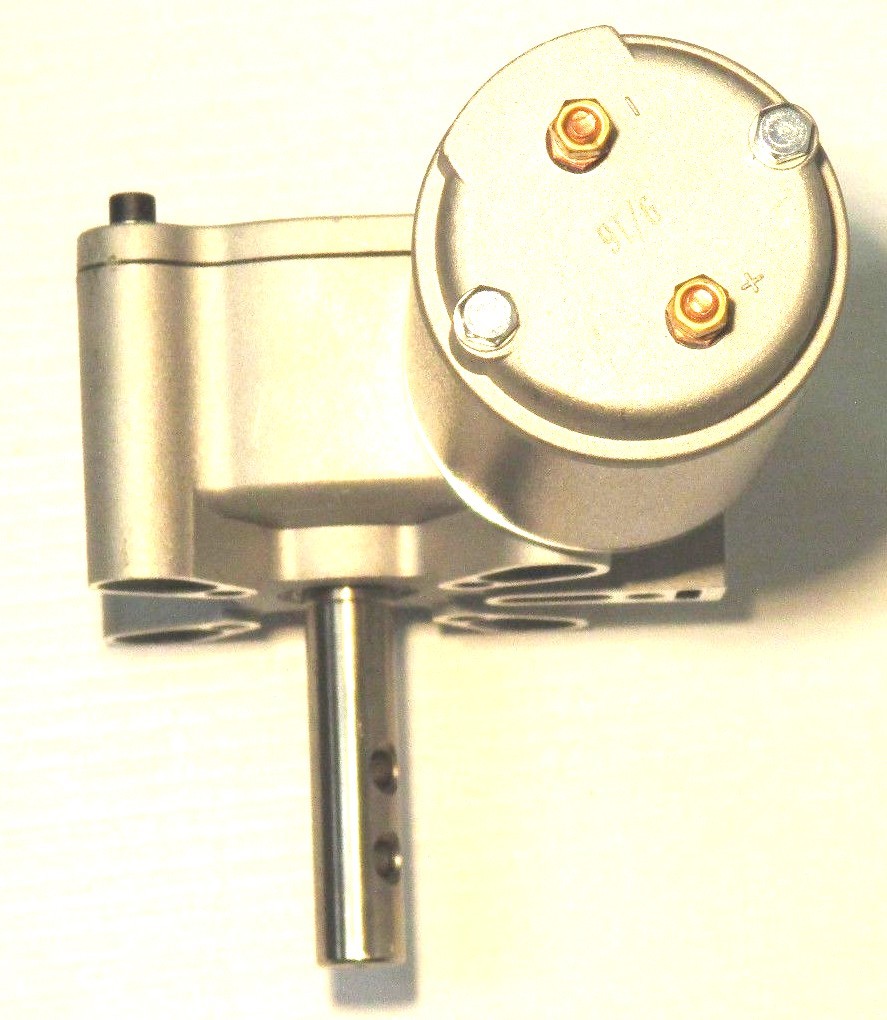 Buyers 5541095 Dump Truck Tarp Motor, 90:1 Ratio, 12vdc, 600watts, Chrome cover