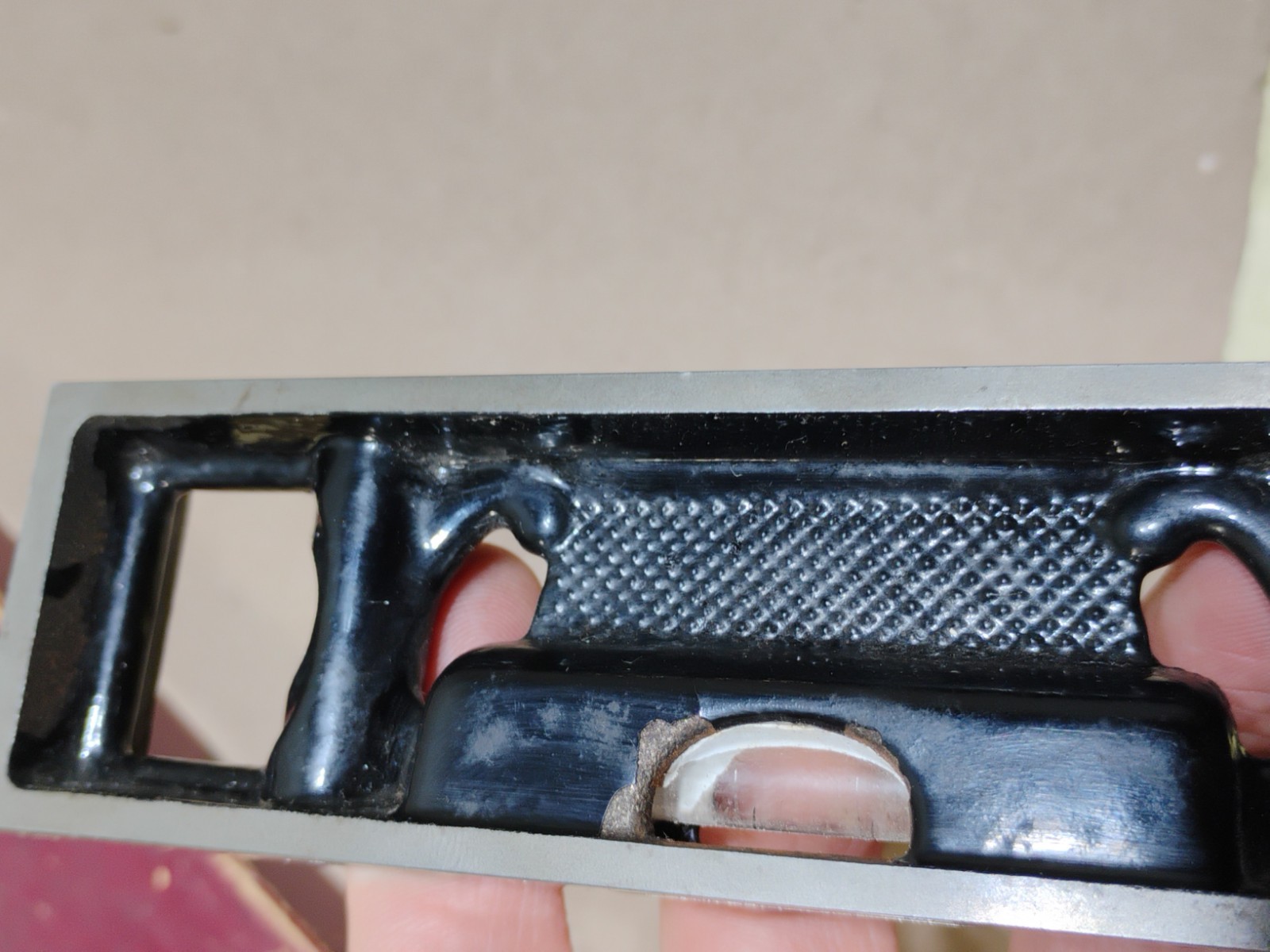 Vintage Starrett No. 132 Iron Level 6" Machinist Level w/ Original Box