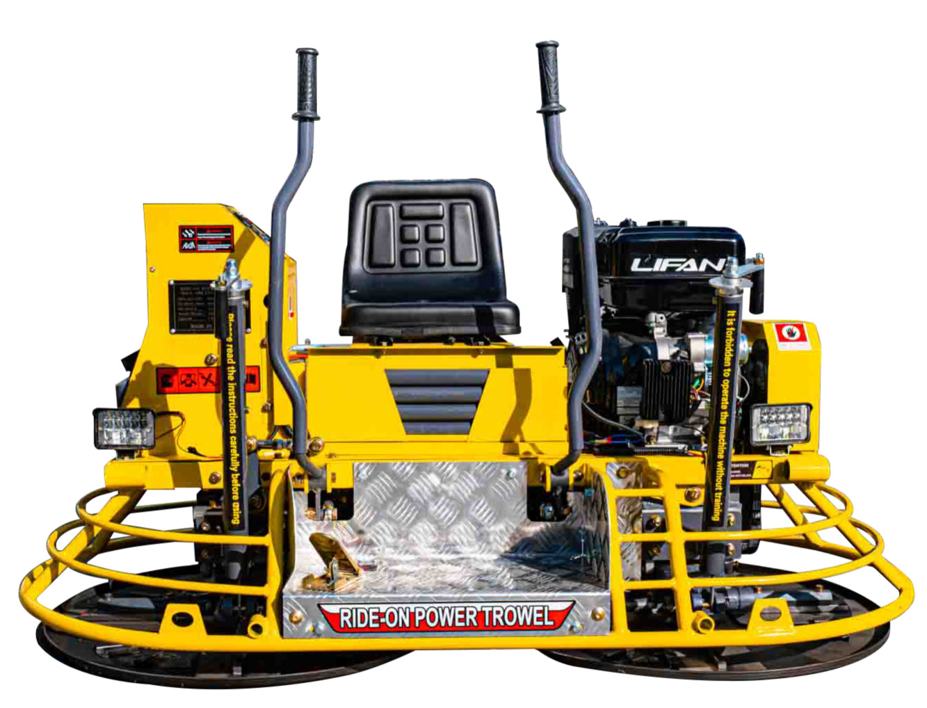 Free ship Concrete Ride-on Trowel Machine Road Surface Finisher EPA Gas Engine