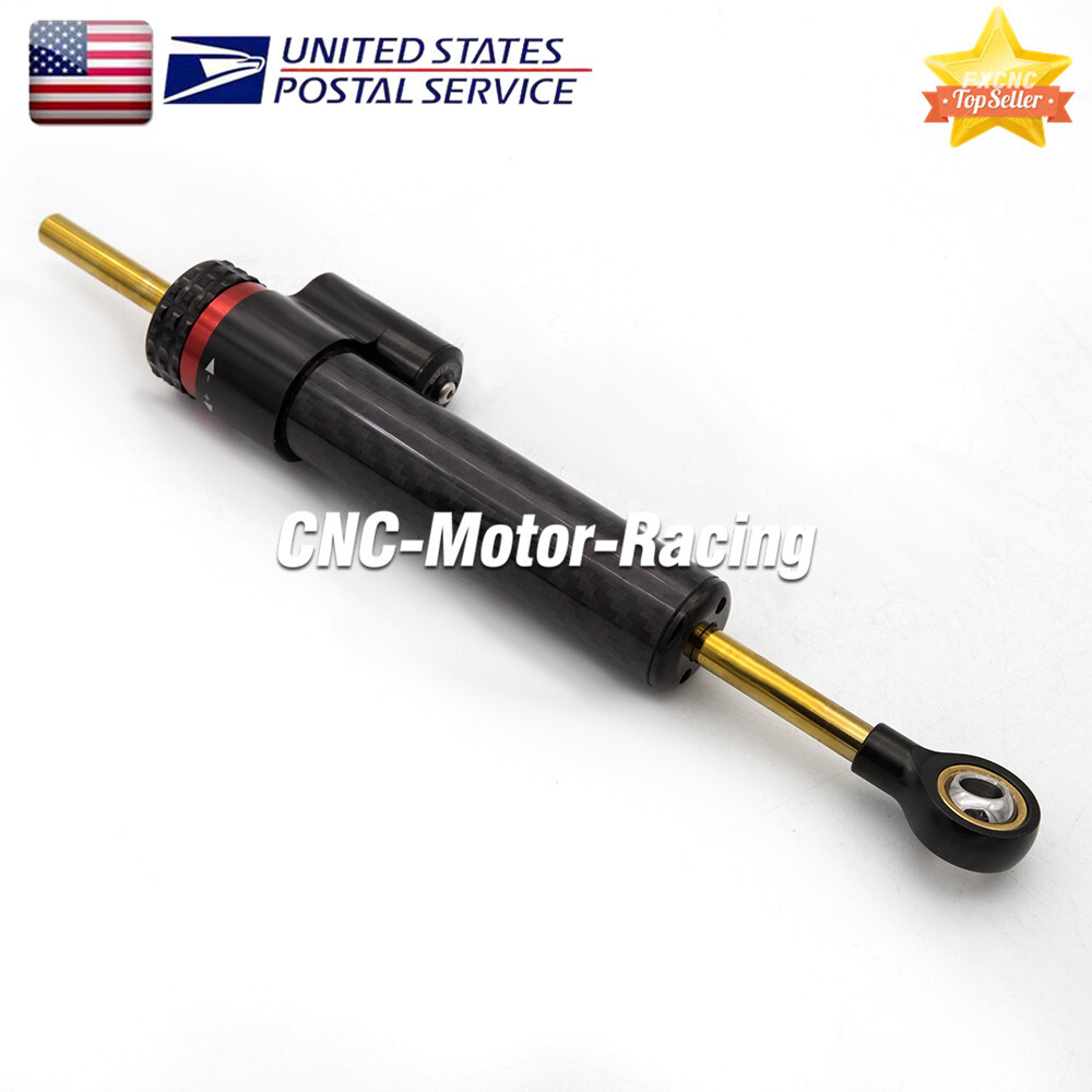 For Kawasaki Ninja ZX636 ZX6R 2005-2006 Steering Damper with Bracket Mount Kit