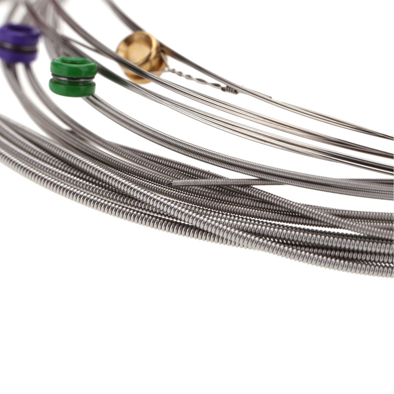 10 Sets 60pcs Nickel Alloy Electric Guitar Strings (.010-.046) Replacement b7s2