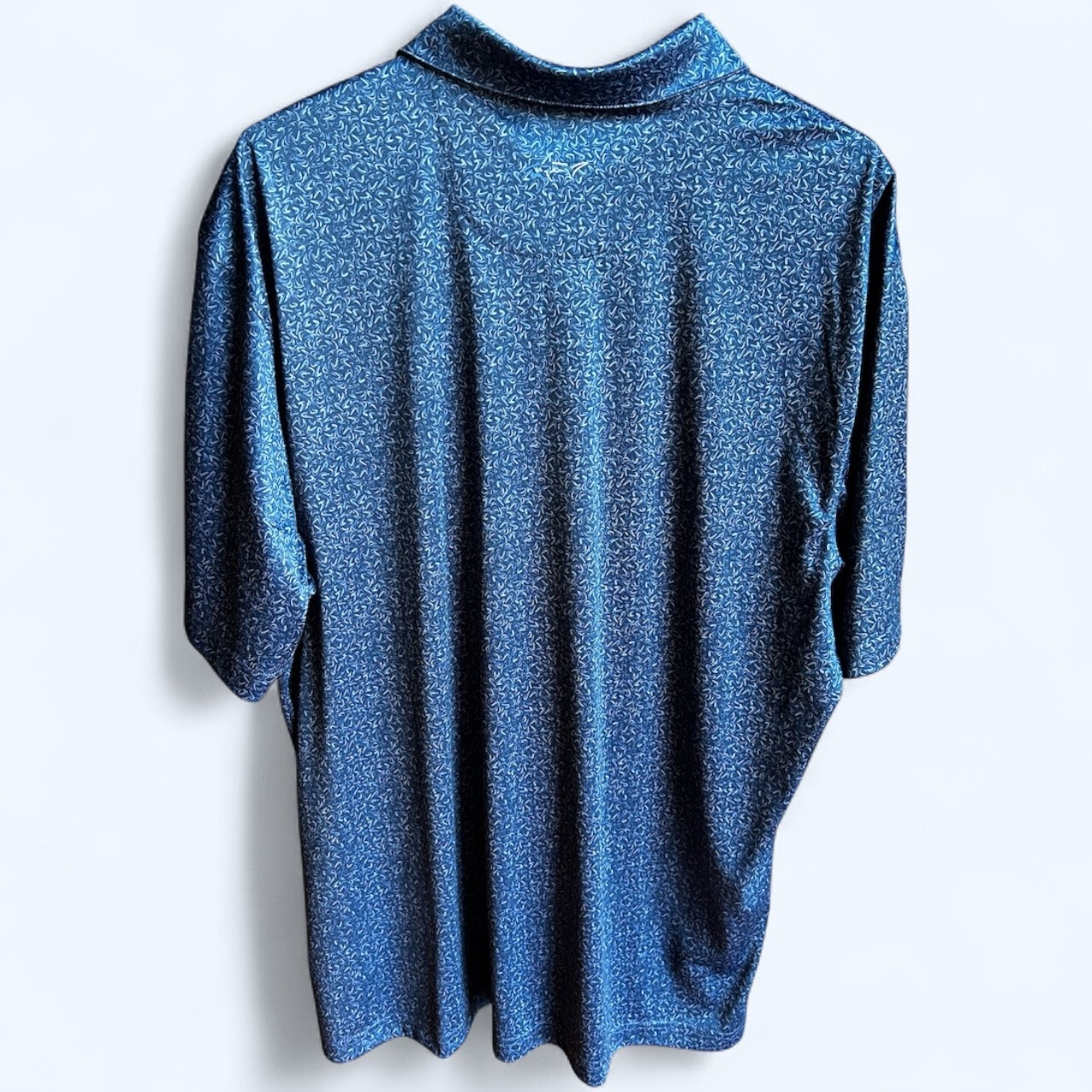 Greg Norman ML75 Men's Short Sleeve Polo Shirt Navy Size L