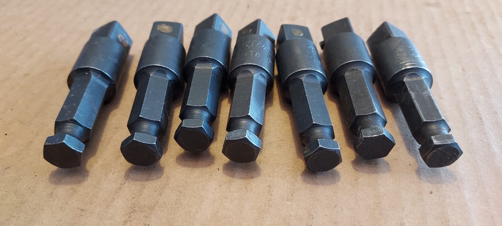 Cornwell USA D-314-3 (3") 7/16" Hex-Drive Impact to 1/2" pinned socket adapters