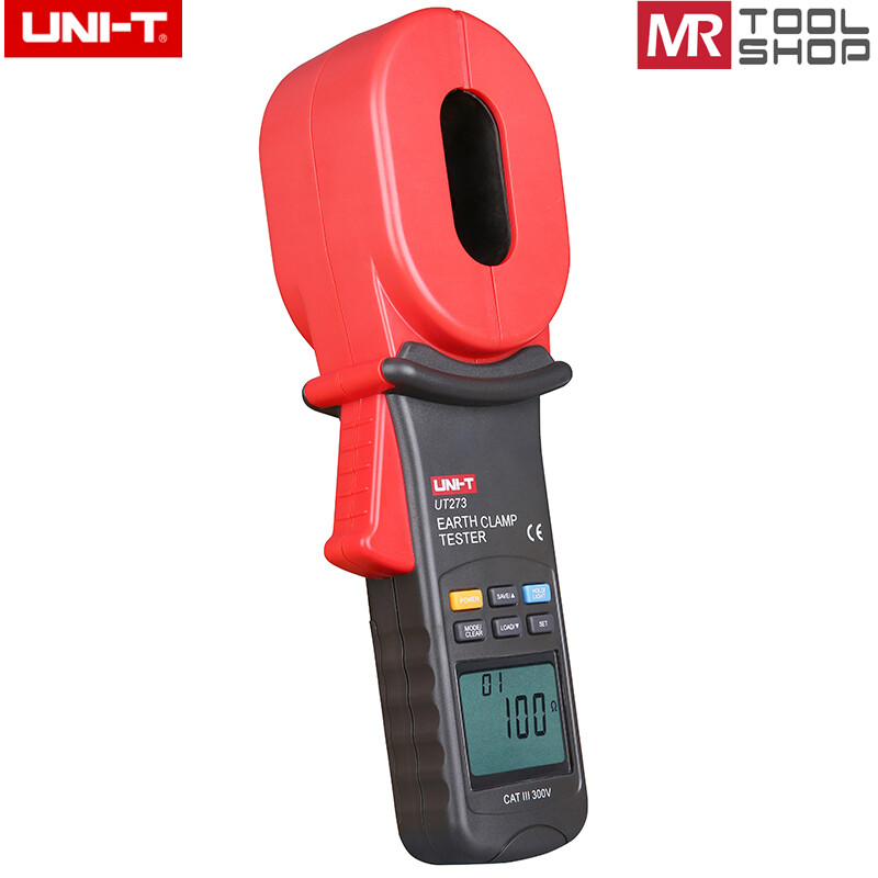 UNI-T UT273 Digital Clamp Earth Resistance Meter Auto Tester Data Storage 1000Ω
