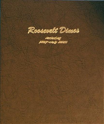 Roosevelt Dimes Dansco Coin Album w/ Proof 1946-Date Model 8125 US Free Postage