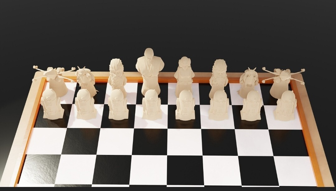 Star Wars Chess Set Remastered
