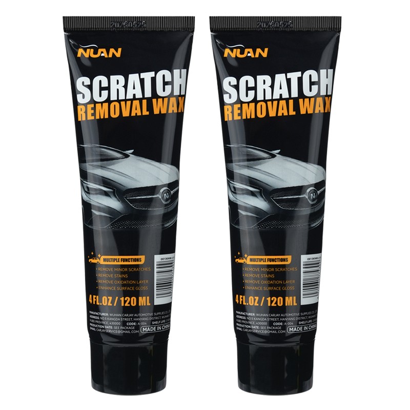 2PCS NUAN Car Scratch Remover for Deep Scratches Paint Restorer Auto Repair Wax