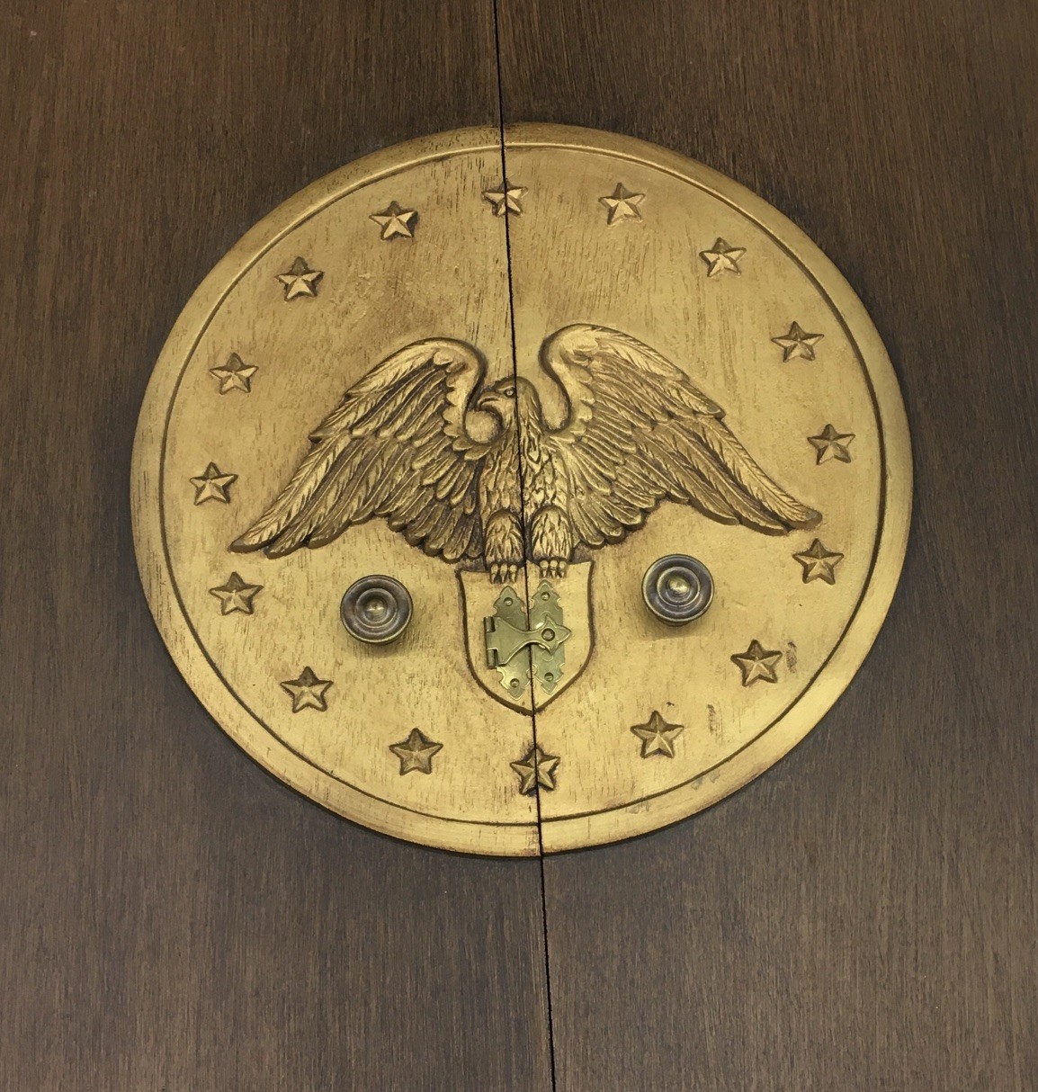 The Historical United States Coin Collection Wall Display Case W/77 Coins