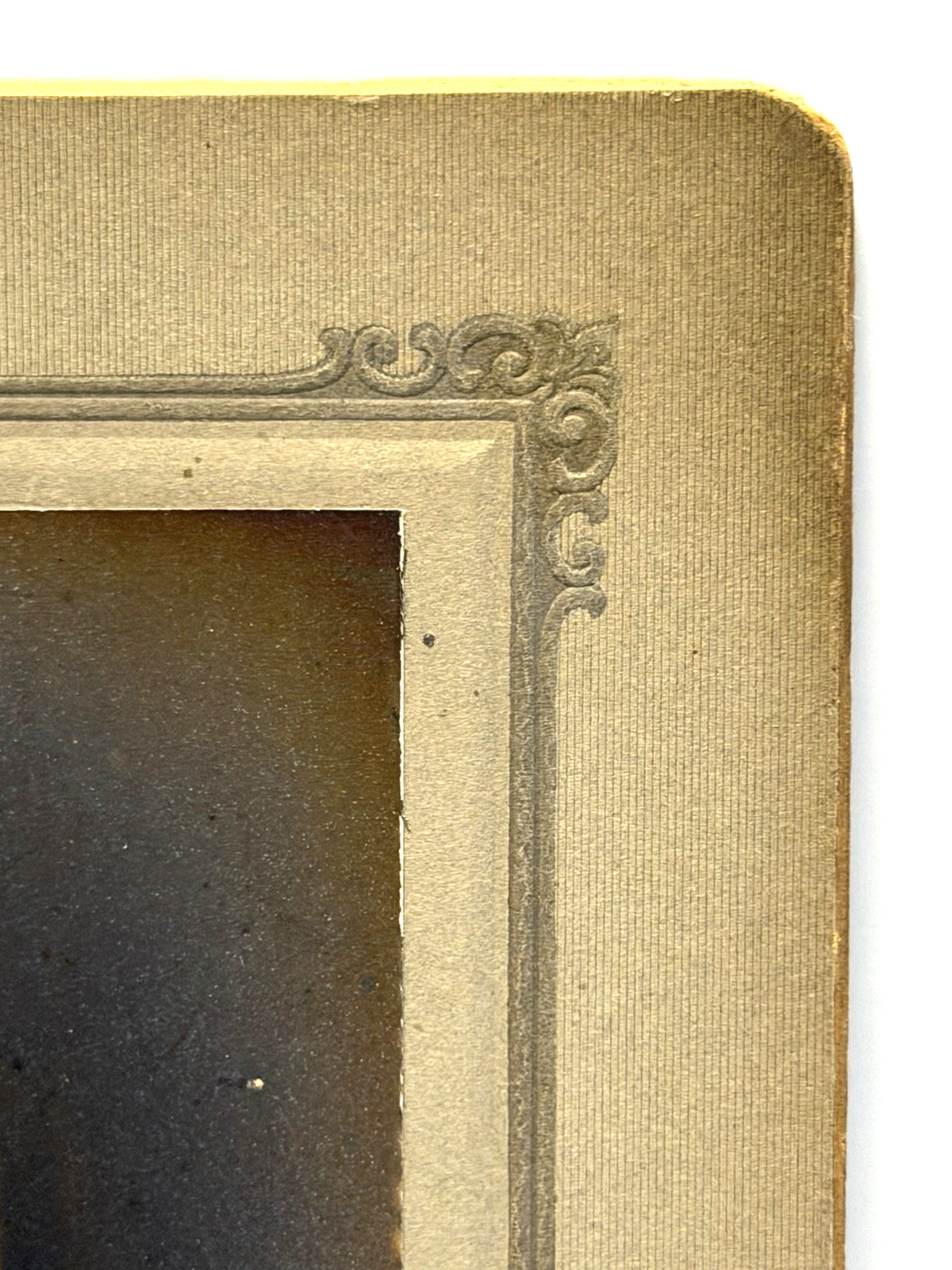 Antique Native American Indian Cabinet Card Photograph of A Chief; 1880s - 1900s