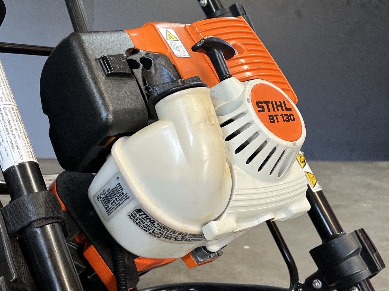 STIHL BT130 Gas Auger Post Hole Digger Earth Drill / 36cc Hardly Used Unit 👍💎