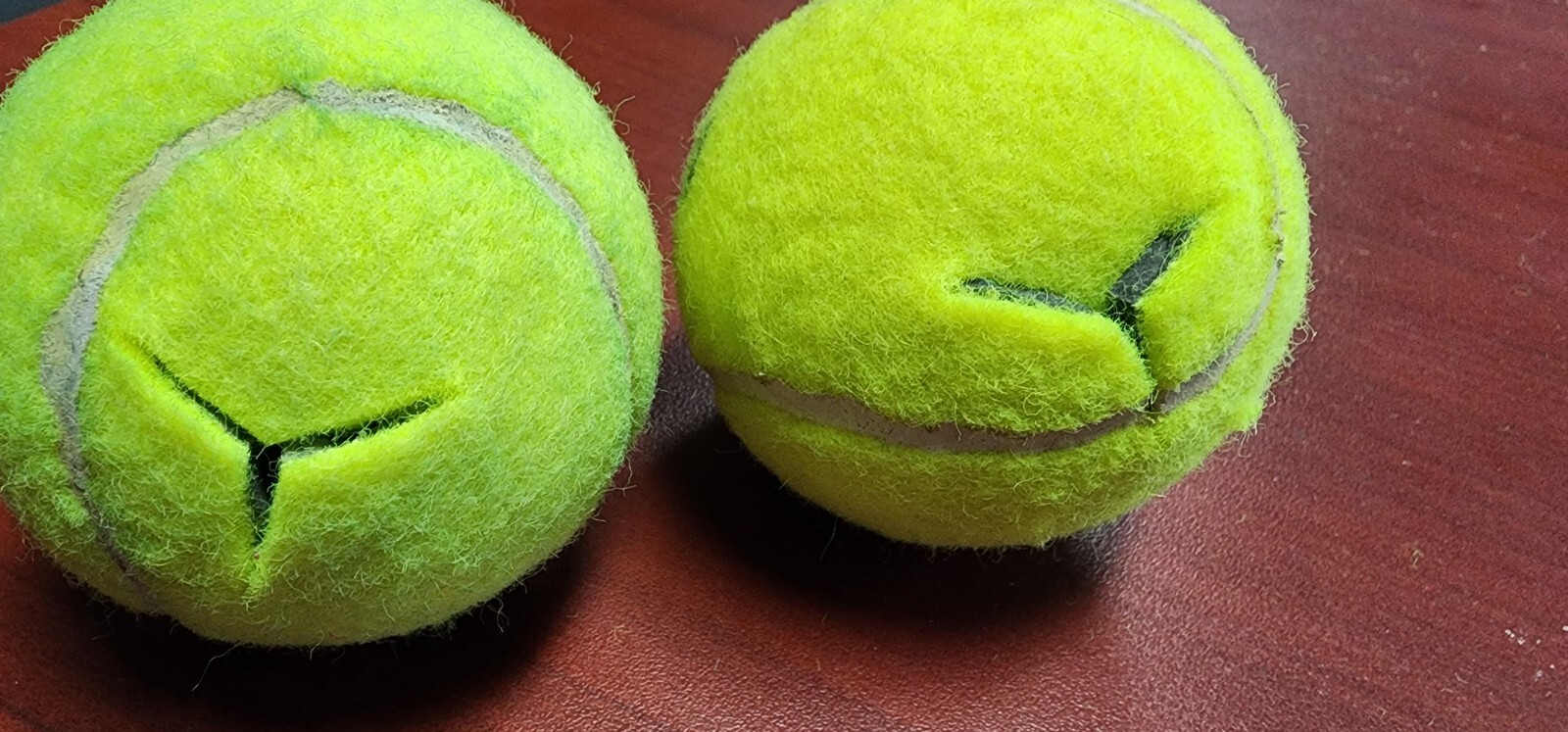 100 Recycled Tennis Balls Pre Cut to Fit Chair Legs - Free Shipping!