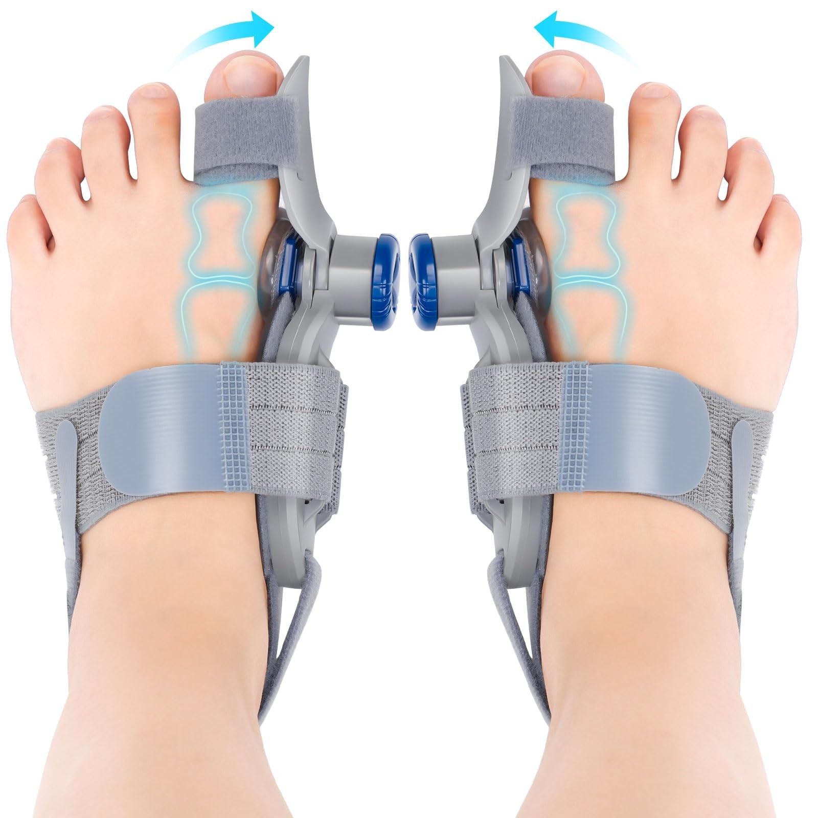 2PCS Bunion Corrector for Women & Men, FSA Approved Products Only, Adjustable Bu