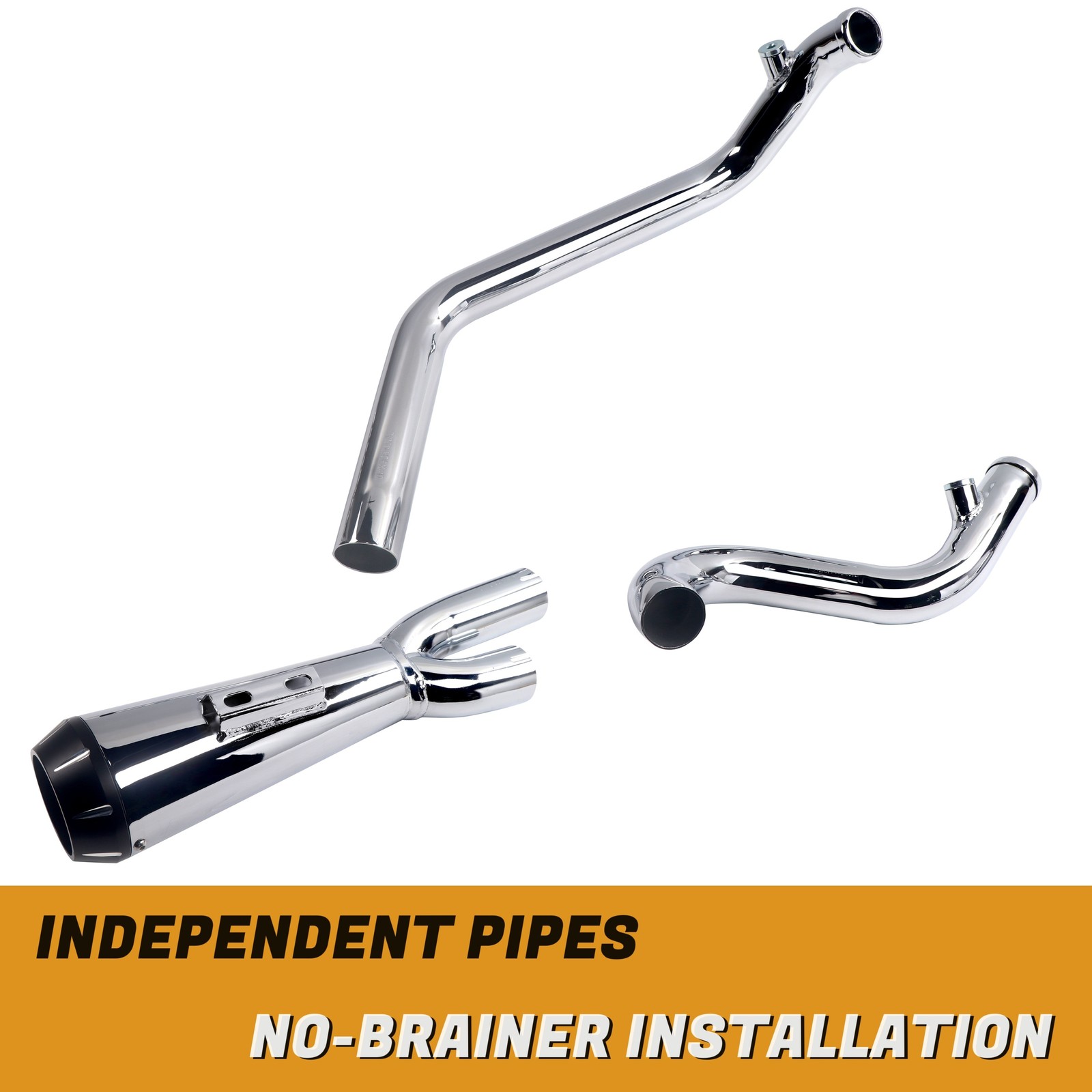 Great Performance 2 into 1 Exhaust For Harley Sportster Exhaust Update 14-22