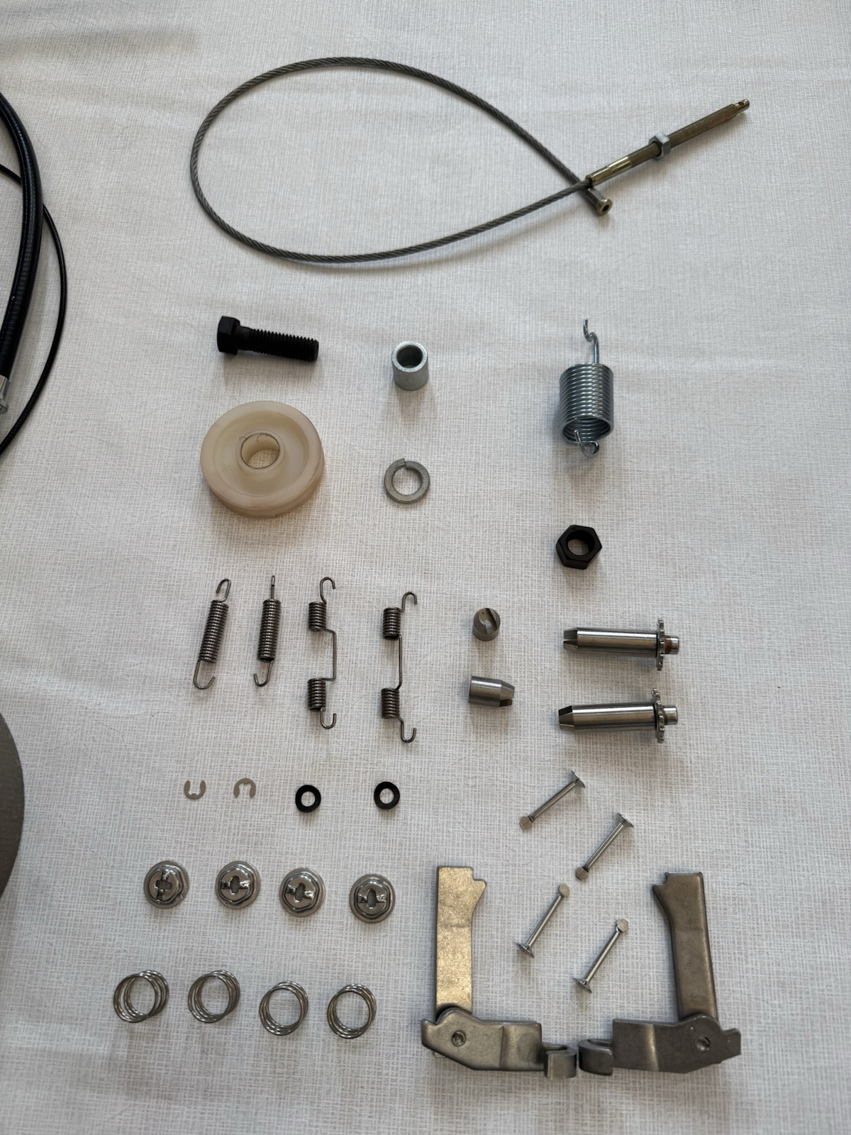 67-82 Corvette Emergency Parking Brakes Kit Complete kit cables shoes Deluxe